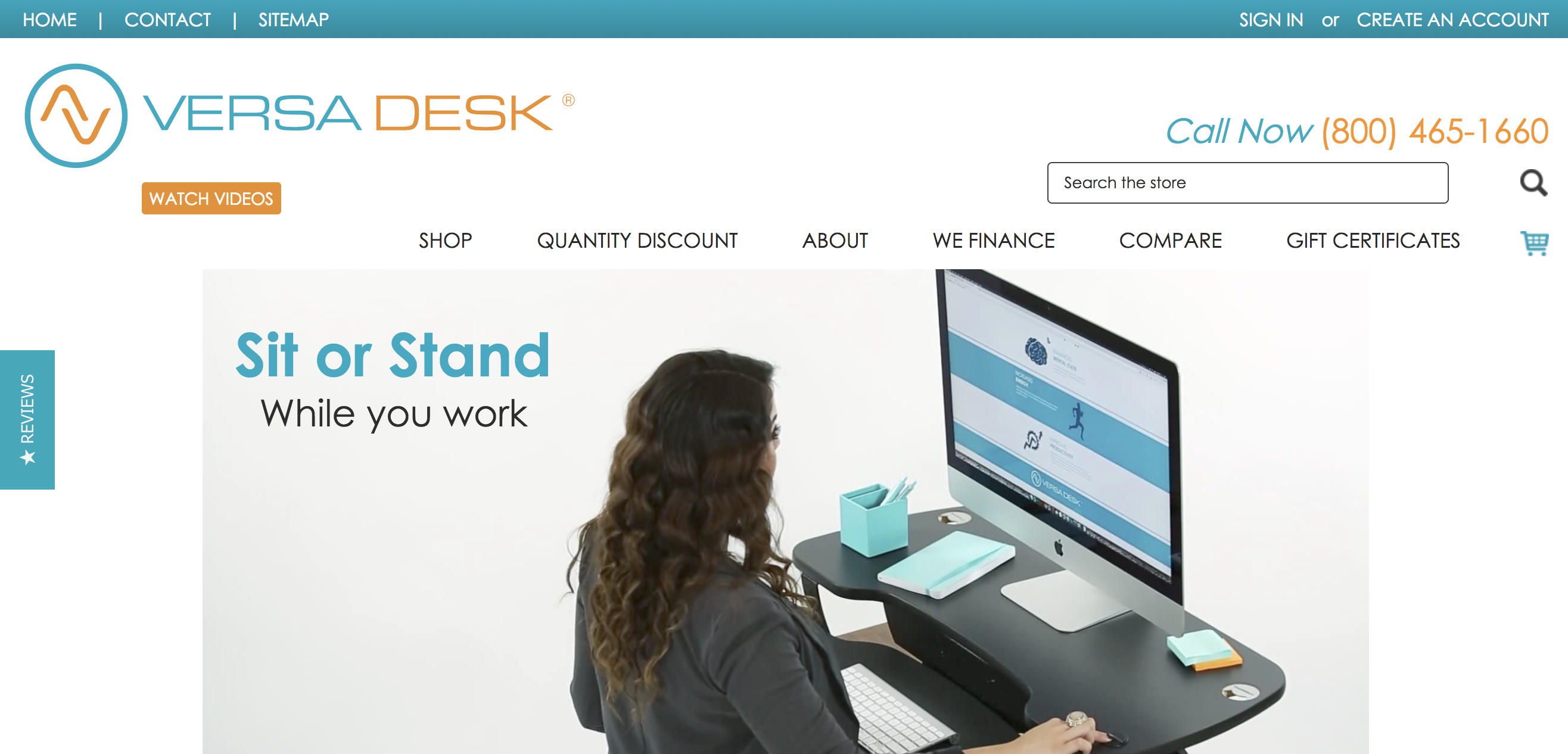 The Good Marketing Company has worked with Versa Desk